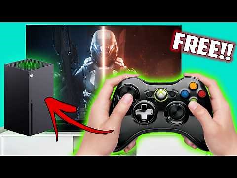 How To Use Xbox 360 Controller on Xbox FREE!!