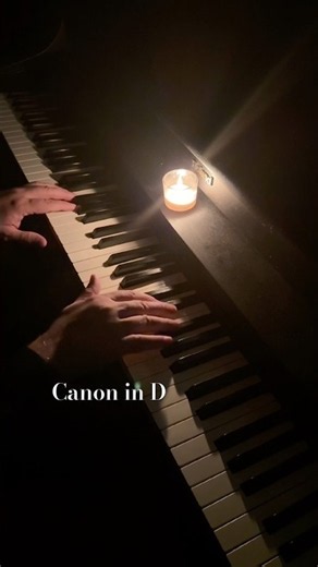Pachelbel’s Canon ~ Canon in D #piano #canon