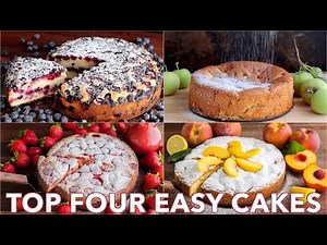 TOP 4 MOST VIRAL EASY CAKE RECIPES | FRUIT DESSERT