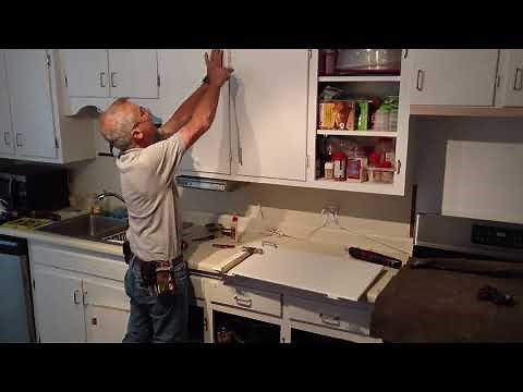 "tune up" old kitchen cabinets