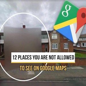 47K views · 201 reactions | 12 Places You Are Not Allowed To See On Google Maps | Trending Videos In The World | Facebook