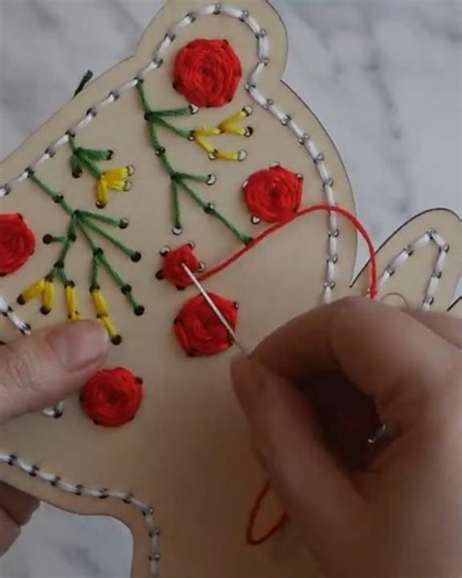 Stop Lacing, Start Stitching! 🧵🐰 #EasterDIY