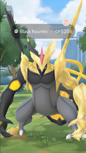 Finally Got HUNDO Black Kyurem in Pokemon GO!