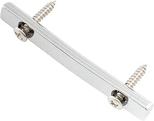 Musiclily Pro 48mm Brass Guitar String Retainer Bar Trees Guides for Floyd Rose Double Locking Tremolo Bridge System, Chrome