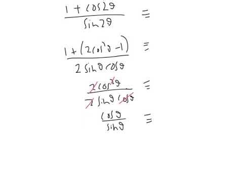 a21 Trig proofs with compound angle formula