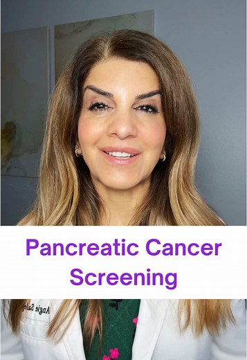 Recommendations for when to get a screening: -All individuals with Peutz-Jeghers Syndrome at age 40 -All carriers of CDKN2A mutation at age 40 -Carriers of BRCAZ, BRCA1, PALBZ, ATM, MLH1, MSH2, MSH6 gene mutations with at least one affected first degree relative (brother, sister, parent, child) start at 50 or 10 years younger than the youngest affected blood relative. -Individuals who have at least one first degree relative with pancreatic cancer, who in turn, also has a second degree relative (