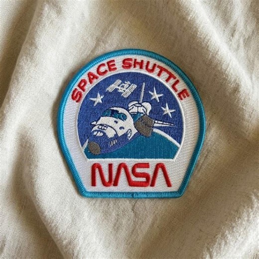 NASA Space Shuttle Embroidered Patch, Vintage Space Shuttle Mission Patch for Jacket Backpack Hat, NASA Collector Patch - Etsy