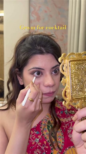 Bold and easy eye makeup for cocktail function,makeup touch up hacks , #makeuptutorial #makeuphacks