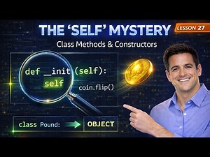 Python Class Methods & The 'Self' Parameter Explained | Python Tutorial #27