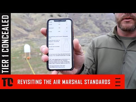 Federal Air Marshal Shooting Qualification Standards - a Revisit with a Gen 5 Glock 19