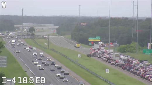 Fatal crash slows traffic on westbound I-4 in Dover