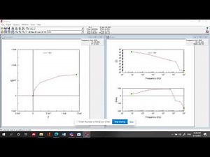 Semicircle Fit Impedance Nyquist plot using Zview #conductivity #EIS