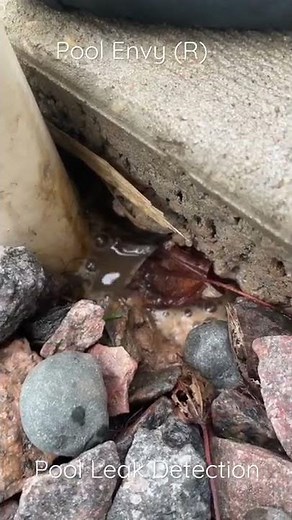 Broken pool pipe leak repair