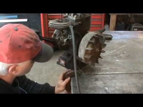 cushman scooter engine old start, 30 years,