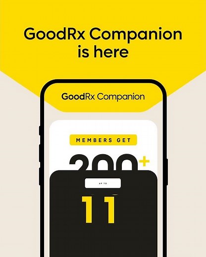 GoodRx Companion: free meds, dental discounts, vision savings, and more.