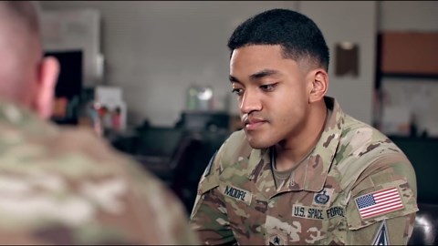 First Guardian to graduate from Army Drill Sergeant Academy honored