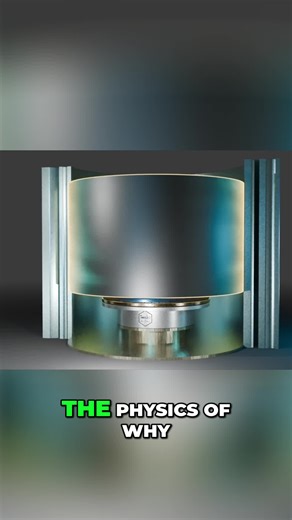 Spinning science! 🤯 Flywheels store energy like magic, defying friction with magnetic levitation. It's all about momentum! #Physics #ScienceTok #Flywheel #EnergyStorage #STEM