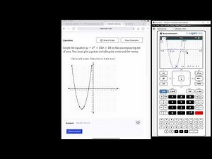 Introduction to Quadratic Functions & Equations Delta Math assignment