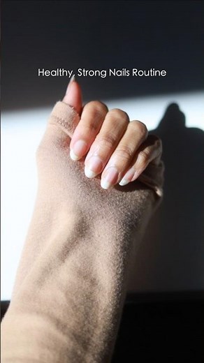 5 Step Nail Care Routine: stronger, healthier natural nails 💅🏽 #selfmaintenance #nails #nailcare
