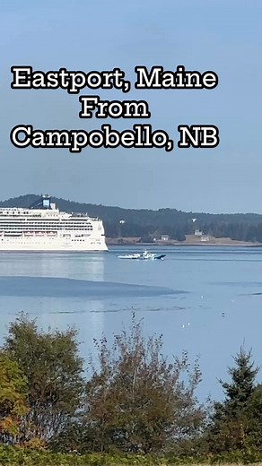 Eastport, Maine from Campobello Island, NB #eastport #campobello #coastofmaine #saltlife #seagulls | The Maine Story