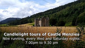 20K views · 1.7K reactions | A fascinating opportunity to see an ancient #ScottishCastle, by candle light. Castle Menzies has a long and proud highand clan history. The tours with the castle manager will provide an in depth insight in to the castle and its history. Castle Menzies is near #Aberfeldy 30 mins drive from #Pitlochry in #Perthshire. How to book? Best to phone the castle on 01887 820982 or on castlemenziesmanager@gmail.com | Explore Pitlochry & Highland Perthshire | Facebook