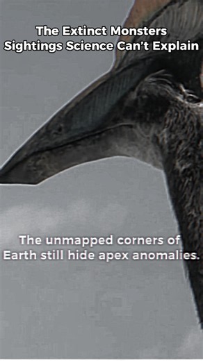 The Most Terrifying Prehistoric Cryptid Files... 👁️ #animals #cryptids #prehistoric #monster