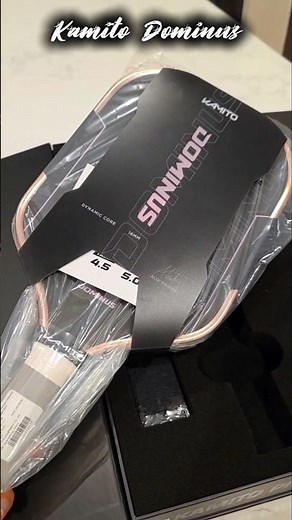 Unboxing My Kamito Dominus Pickleball Paddle #pickleball #pickleballpaddle #kamito #kamitodominus