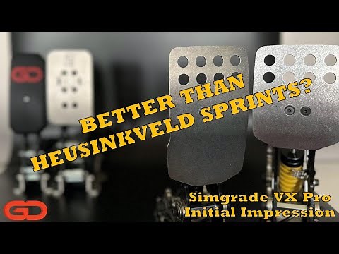 BEST PEDALS EVER!!! SimGrade VX Pro