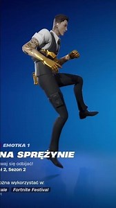 Fortnite Springy Emote Midas Transformation