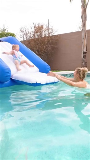 We went on our first family swim!