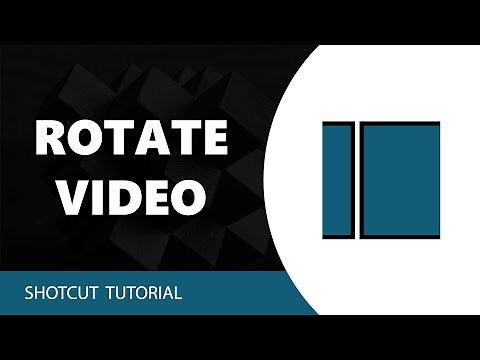 How to Rotate a Video in Shotcut