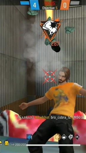 Lone wolf 1 v 1 Onetap gameplay 🥶 headshot only read #freefire