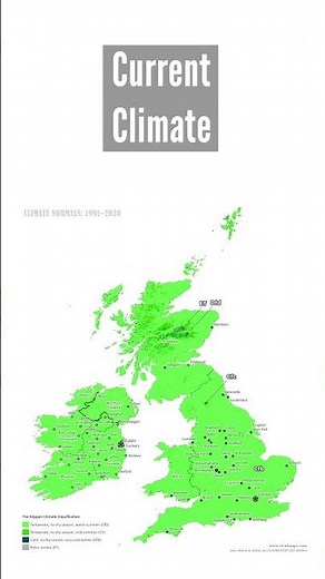 Climate Zones of the British Isles: How Mountains Are Losing Their Cold