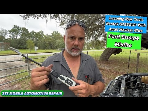 Hantek HT25COP tester | Ford escape misfire | Learning more with the scope |