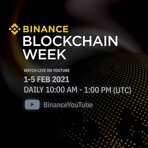 3.1K views · 137 reactions | Join us for Binance Blockchain Week! 80+ Influential Speakers 20+ Panels & Fireside Chats 10+ Major Keynotes ️ February 1-5 ⌚️ 10AM - 1PM UTC Daily Get your ticket ➡️ ter.li/BinanceBlockchainWeek | Binance | Facebook