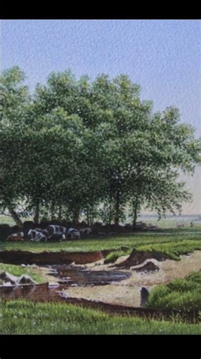 Watercolour Landscapes, Tree & Foliage Texture #watercolor #watercolorart #painting #watercolortrees