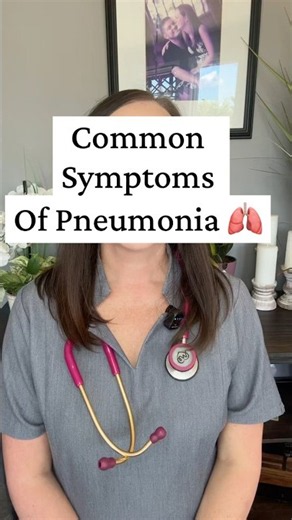 Common Symptoms of Pneumonia #pneumonia #flu