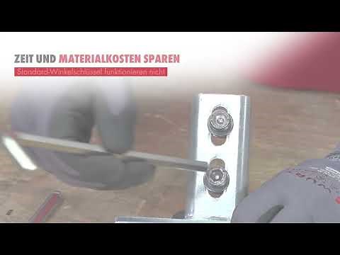 Lösen Sie defekte Inbus-Schraubverbindungen mit dem Würth SuperGrip Innensechskant Bitsatz