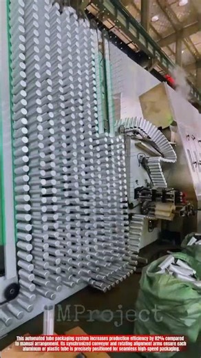 Innovative Tube Packaging Machine System: Best Automated Sorting and Alignment