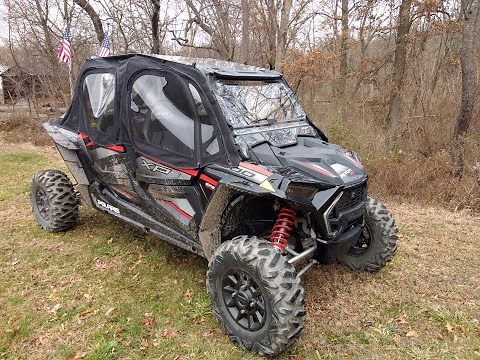 Polaris RZR 1000 xp 4 door Upper Doors Enclosure Installation from Side X Side Enclosures