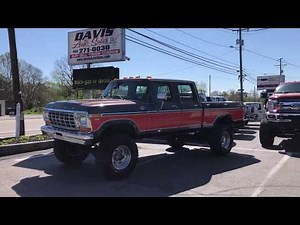 1978 Ford F-250 Ranger XLT Crew Cab Short Bed 4x4 Classic Pickup