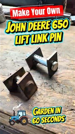 Making My Own John Deere 650 Lift Link Pin
