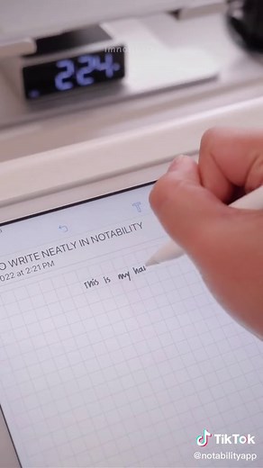 Tips for Neat Handwriting in Notability