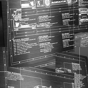Looking for a quality petrolhead gift this season? Forget the tacky t shirts and gimmick gadgets and check out Engineered Art, a personalised blueprint customised to match their pride and joy, laser etched on brushed aluminium. Over 300 makes and models on file find your perfect gift today ➡ www.blackartgraphics.com/collections/porsche | Black Art Graphics