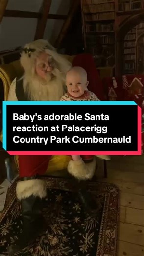 Baby's Heartwarming Santa Encounter at Palacerigg