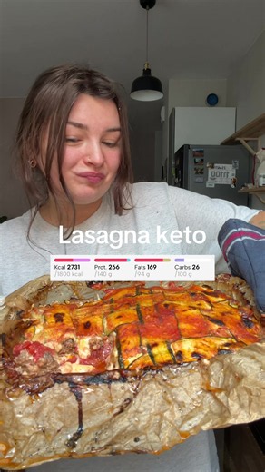 Lasagne keto z cukinii — 700 kcal na porcję (przepis low carb)