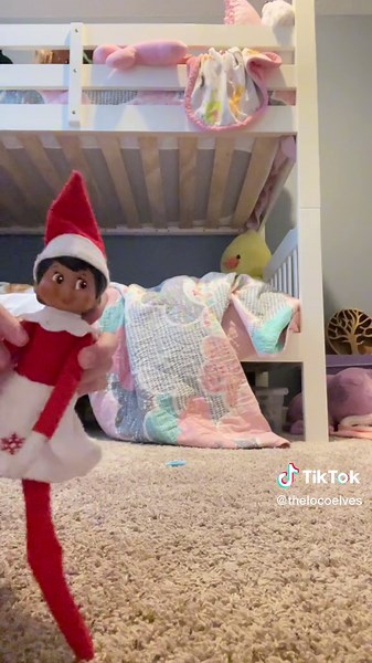 Elves TRYING to dance #ReasonForBooking #CODSquadUp #theresamanonthefloor #trend #viral #elfontheshelf #dance
