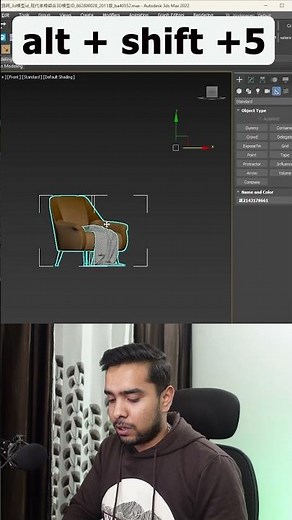 “Gizmo Placement issue - 3dsmax vray tutorial #3dsmax #vray #interiordesign