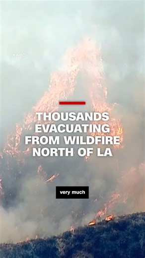 Thousands of people are evacuating a wildfire in a mountainous area north of Los Angeles on Friday. CNN's Nick Watt explains which communities are under threat and how firefighters are responding. https://cnn.it/3HgrLTM | CNN
