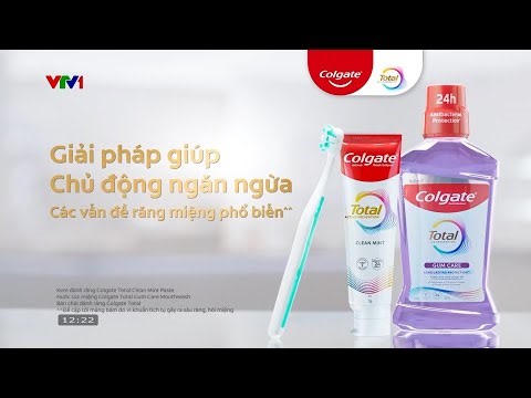 TVC Colgate Total - Giải pháp giúp chủ động ngăn ngừa các vấn đề răng miệng (15s, 10/2025)